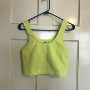 Ilana Kohn Cropped Terry Tank XS
